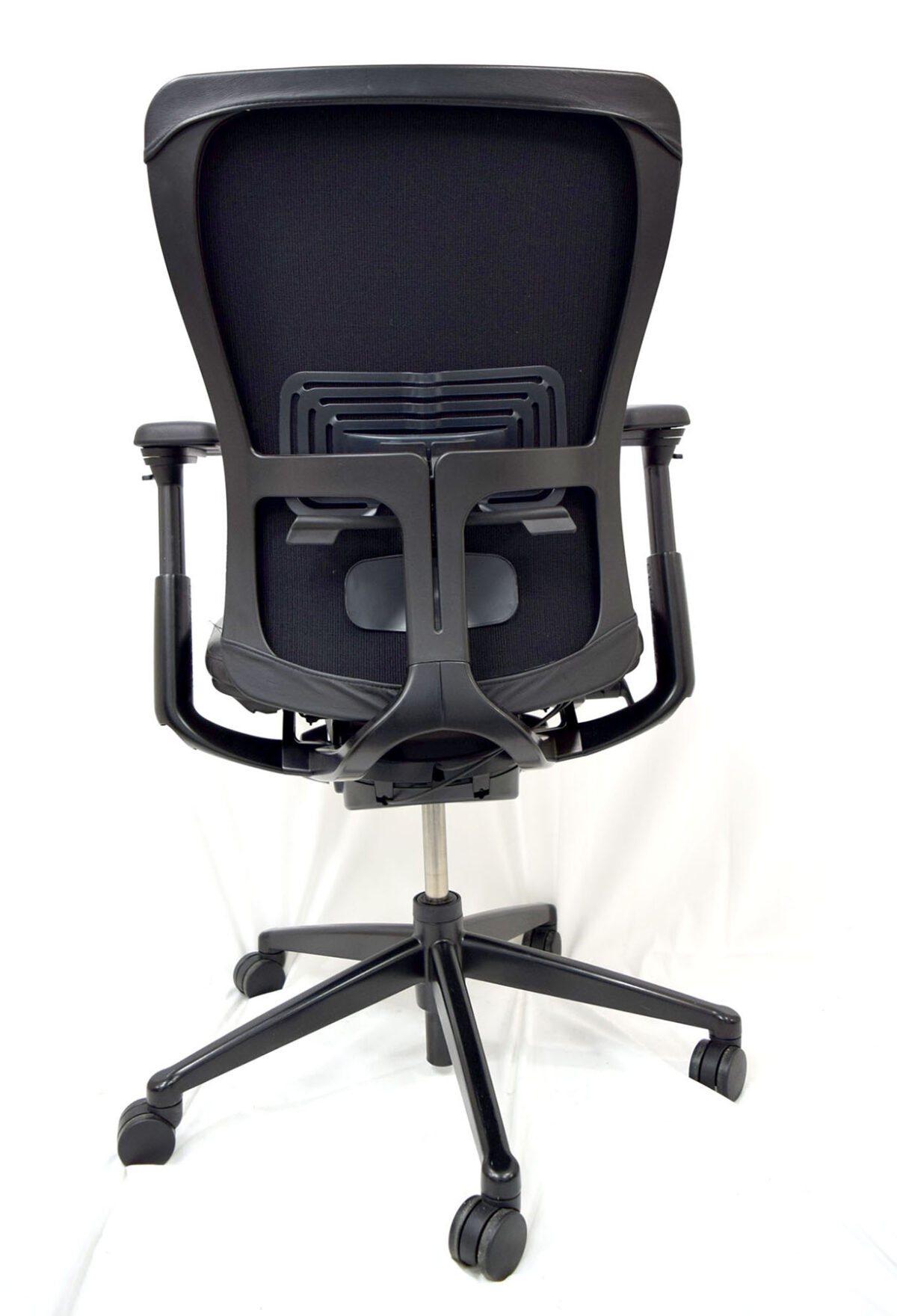 Haworth Zody Black Leather Task Chair – ChairTech