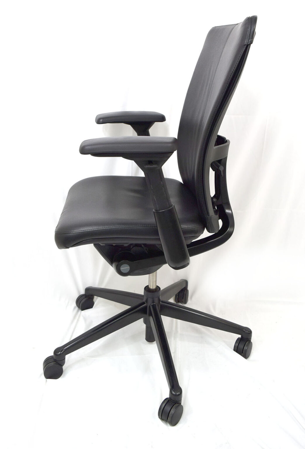 Haworth Zody Black Leather Task Chair – ChairTech